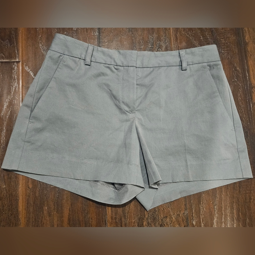 Theory Light Gray Women's Bermudas